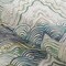 1 Yard Modern Abstract Printed Linen Drapery Fabric 100 Percent High Quality
